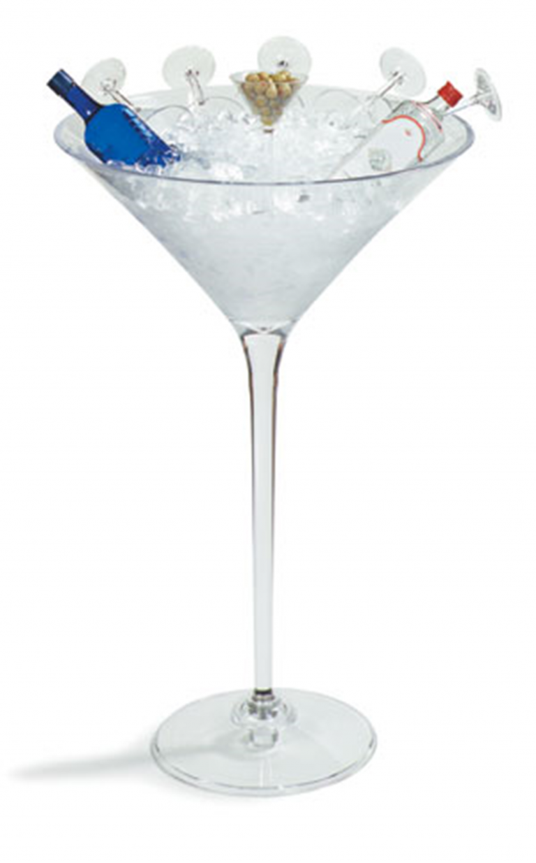 Giant Martini Glass Juke n Jive Party Supplies